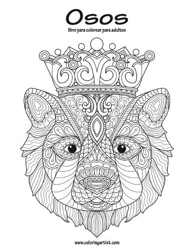 Osos libro para colorear para adultos 1