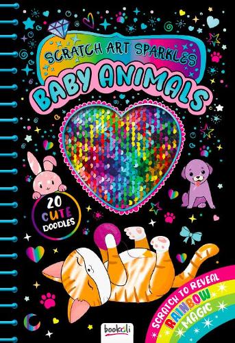 Scratch Art Sparkles: Baby Animals