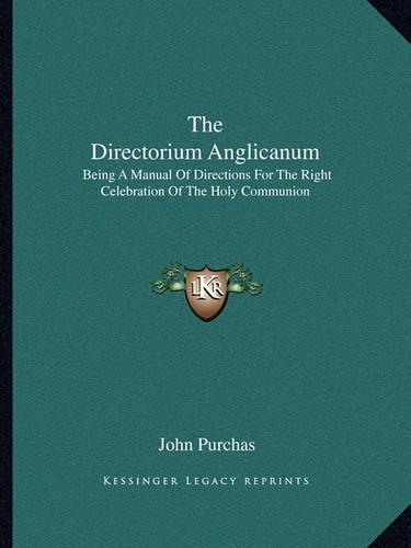 The Directorium Anglicanum