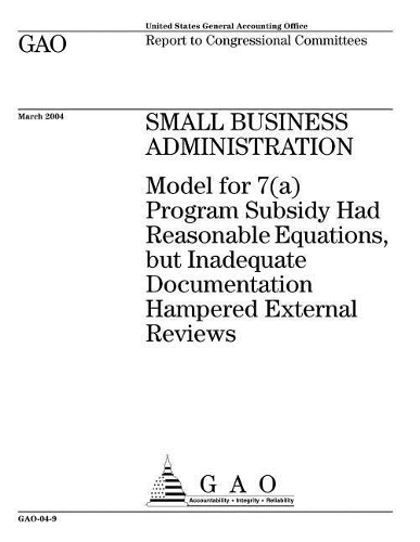Gao-04-9 Small Business Administration