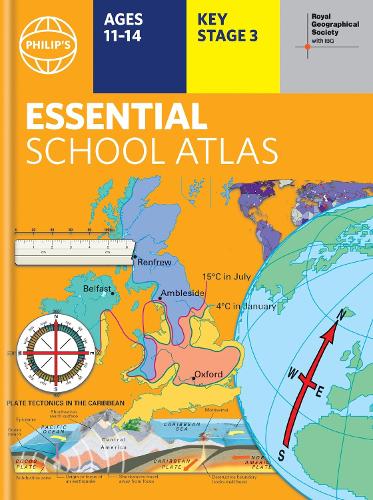 Philip's RGS Essential School Atlas: Hardback edition(Philip's World Atlas)