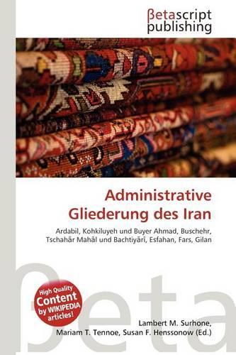 Administrative Gliederung Des Iran