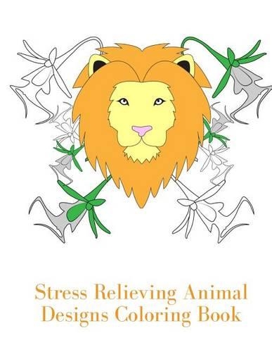 Stress Relieving Animal Designs Coloring Book