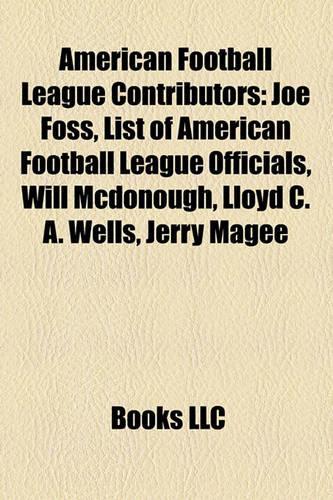 American Football League Contributors