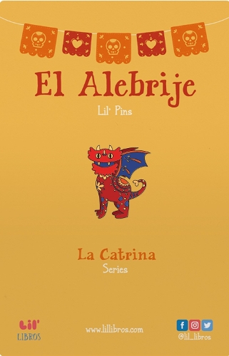 La Catrina: Alebrije Enamel Pin