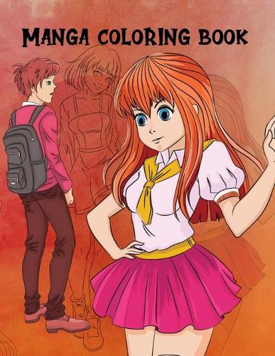 Manga Coloring Book