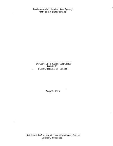 Toxicity of Organic Compounds Found in Petrochemical Effluents