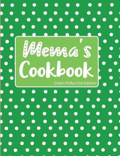 Mema's Cookbook Green Polka Dot Edition