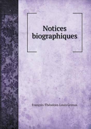 Notices biographiques