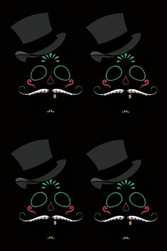 Fancy Sugar Skulls Dark