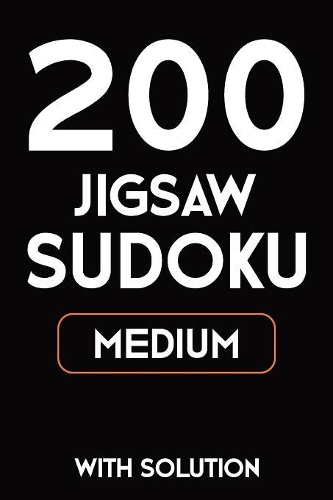 200 Jigsaw Sudoku Medium With Solution