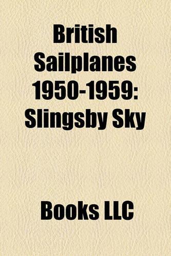 British Sailplanes 1950-1959