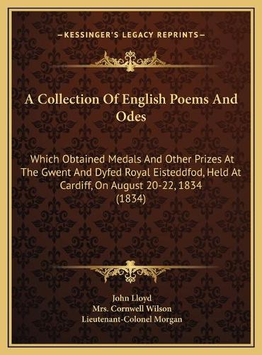 A Collection Of English Poems And Odes