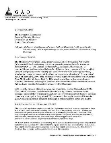 Gao-06-278r Medicare