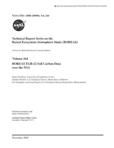 Boreas Tgb-12 Soil Carbon Data Over the Nsa