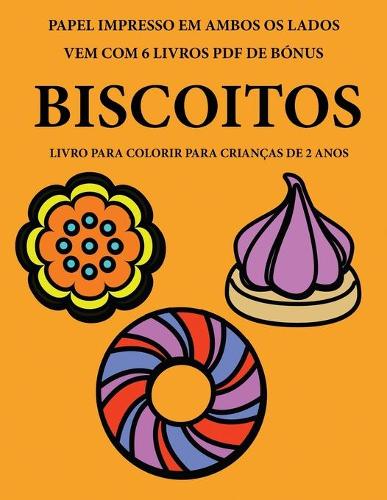 Livro para colorir para crianças de 2 anos (Biscoitos)
