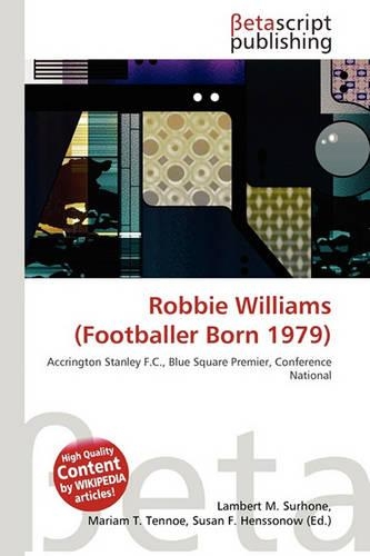 Robbie Williams (Footballer Born 1979)
