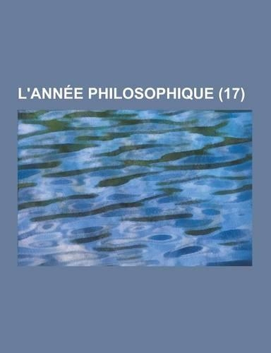 L'Annee Philosophique (17 )