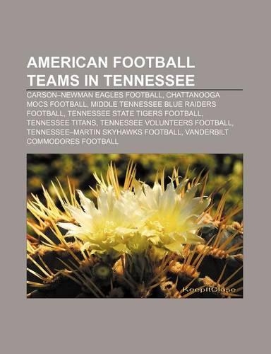 American Football Teams in Tennessee