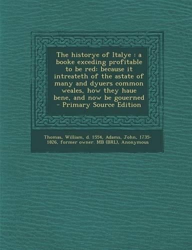 The Historye of Italye