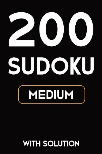 200 Sudoku medium with solution