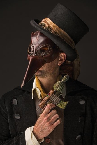 Plague Mercy - Steampunk Notebook