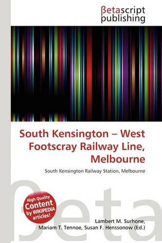 South Kensington - West Footscray Railway Line, Melbourne