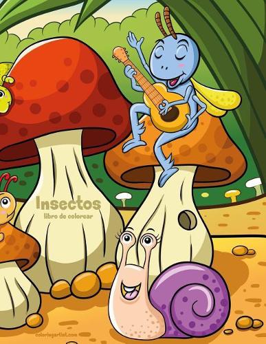 Insectos libro para colorear 1