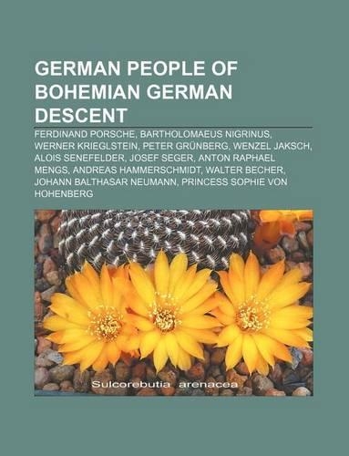 German People of Bohemian German Descent