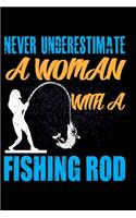 Never Underestimate A Woman With A Fishing Rod