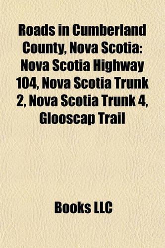 Roads in Cumberland County, Nova Scotia