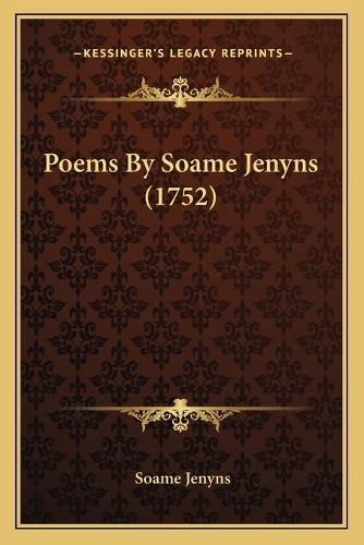 Poems By Soame Jenyns (1752)