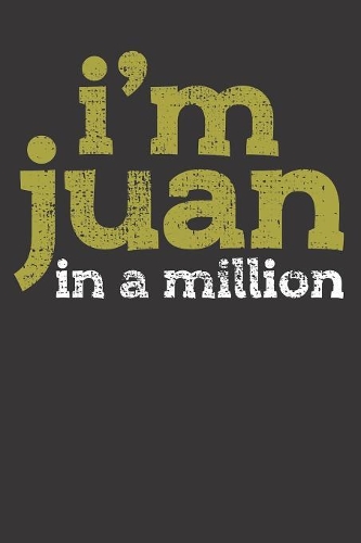 Mexican Pun Juan Million Notebook Journal