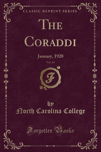 The Coraddi, Vol. 24