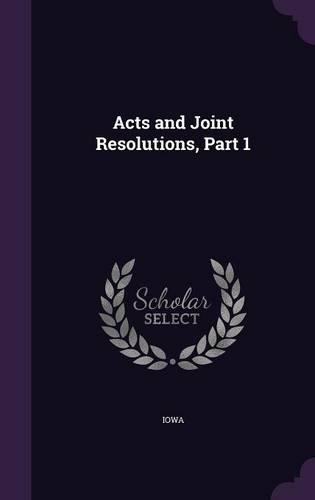 Acts and Joint Resolutions, Part 1