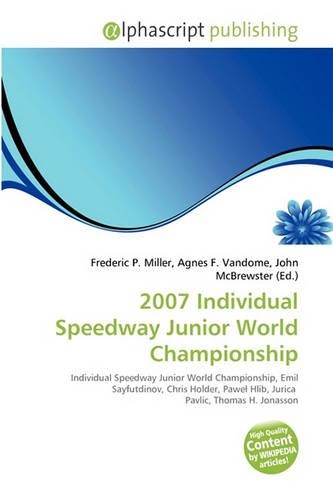 2007 Individual Speedway Junior World Championship