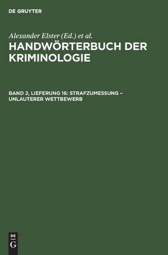 Strafzumessung - Unlauterer Wettbewerb