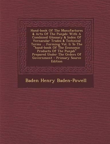 Hand-Book of the Manufactures & Arts of the Punjab