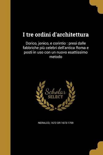 I tre ordini d'architettura