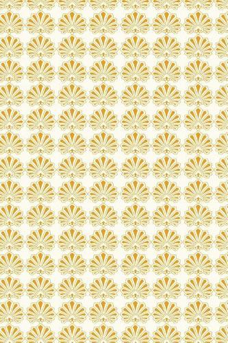 2019 Weekly Planner Art Deco Vintage Pattern Historical Design 134 Pages