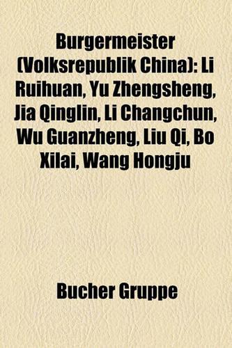 Burgermeister (Volksrepublik China)