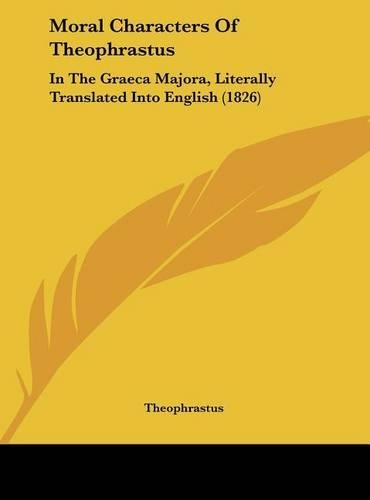 Moral Characters of Theophrastus