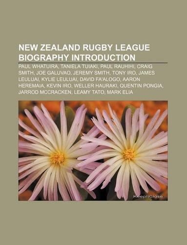 New Zealand Rugby League Biography Introduction