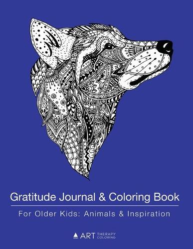 Gratitude Journal & Coloring Book For Older Kids