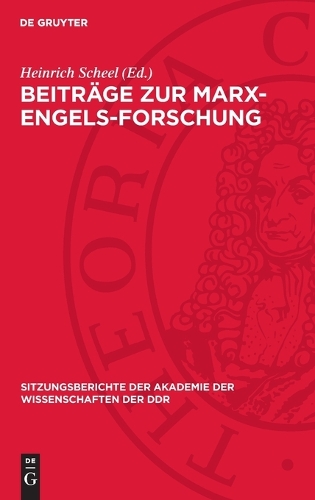Beiträge Zur Marx-Engels-Forschung