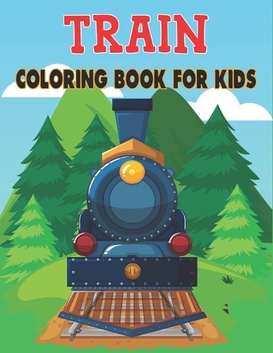 Train Coloring Book For Kids
