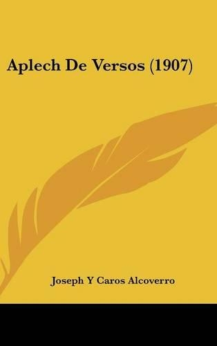 Aplech de Versos (1907)
