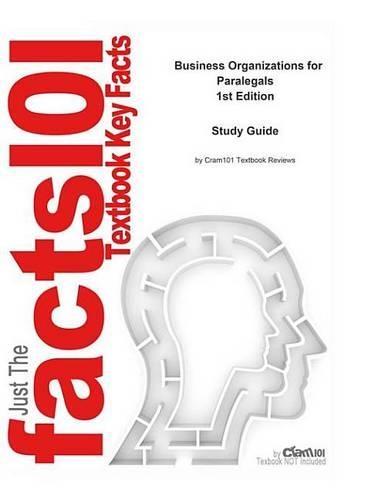Business Organizations for Paralegals