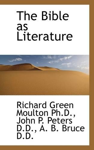 The Bible as Literature