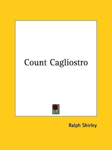 Count Cagliostro